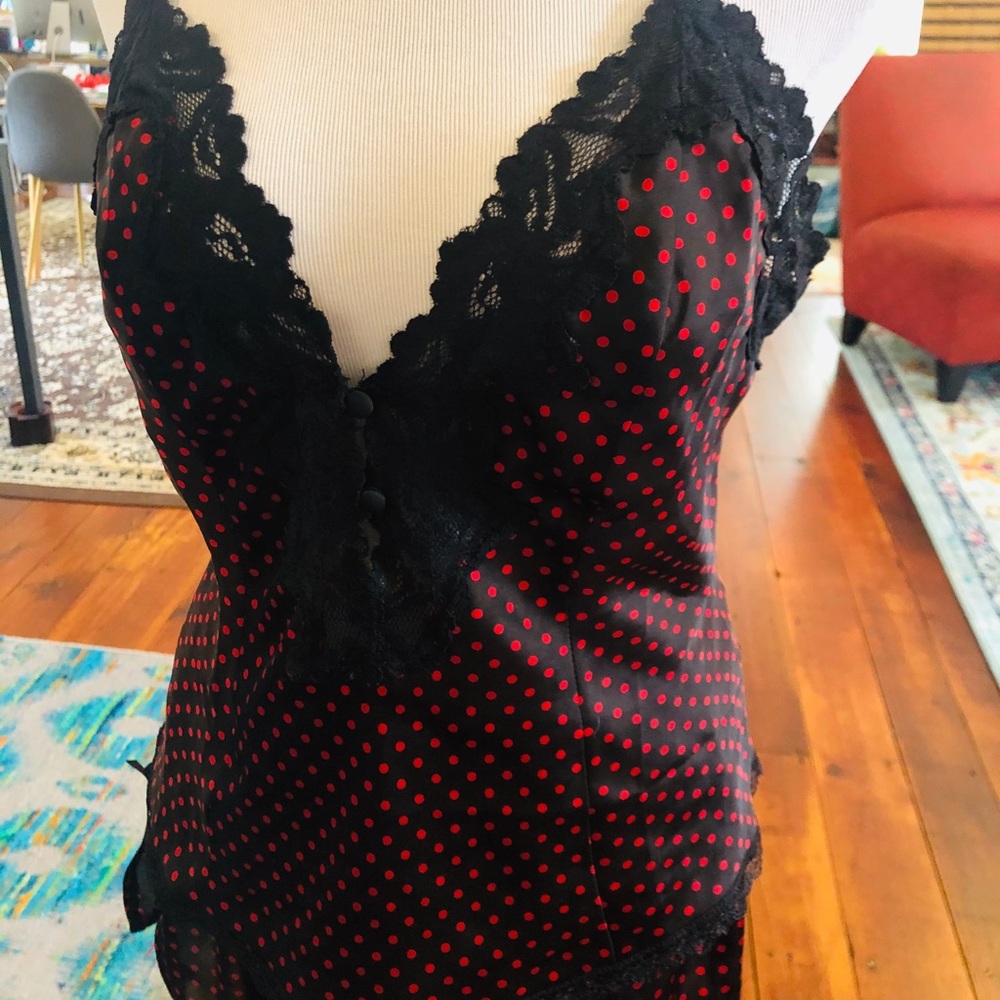 🐠Black and Red polka dots - 2 piece set🐠